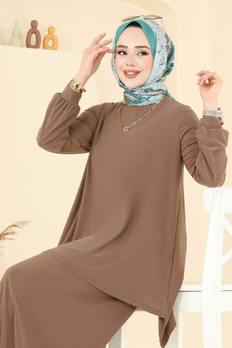 moda selvim Combined 5033AF553 Camel - Thumbnail