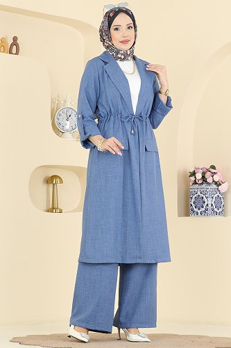 moda selvim Combined 5038MP806 Blue - Thumbnail