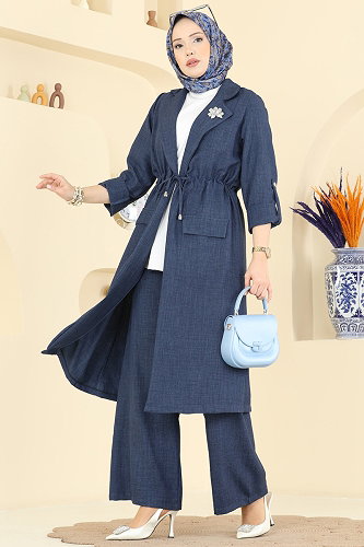 moda selvim Combined 5038MP806 Navy Blue - Thumbnail