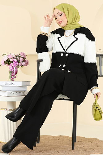 moda selvim Combined 503OZN1046 Black - Thumbnail