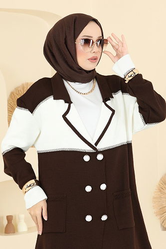 moda selvim Combined 503OZN1046 Brown - Thumbnail