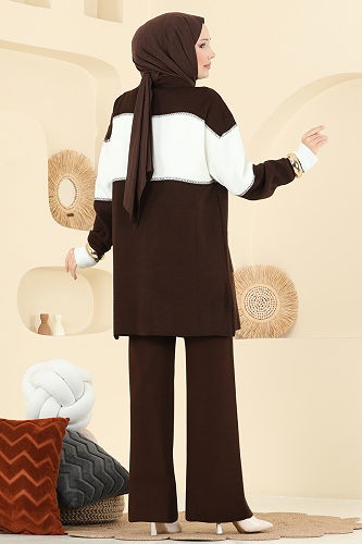 moda selvim Combined 503OZN1046 Brown - Thumbnail