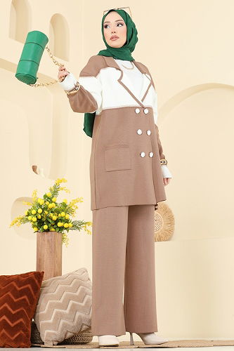 moda selvim Combined 503OZN1046 Camel - Thumbnail