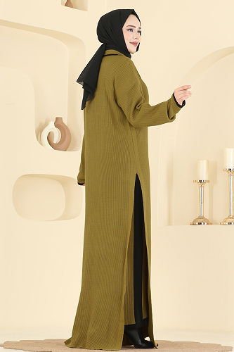 moda selvim طقم فسفوري 503TPK1167 - Thumbnail