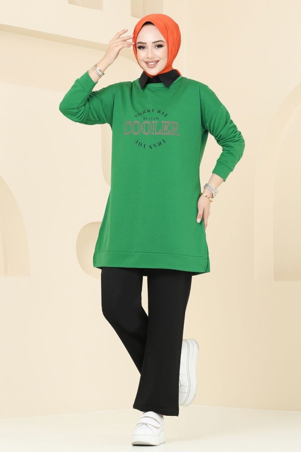 Combined 5087UZ662 Benetton Green & Black - 2