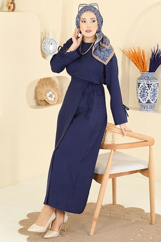 moda selvim Combined 5090DNZ1187 Navy Blue - Thumbnail