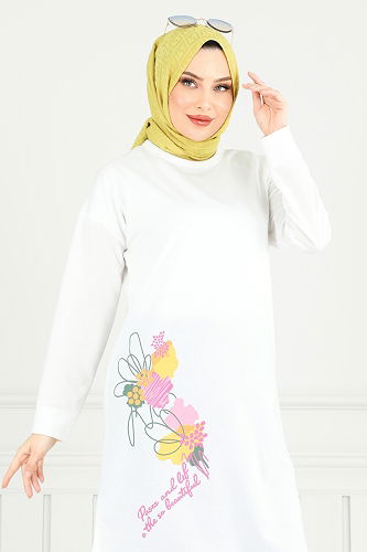 moda selvim طقم سكري واسود 5093UZ662 - Thumbnail