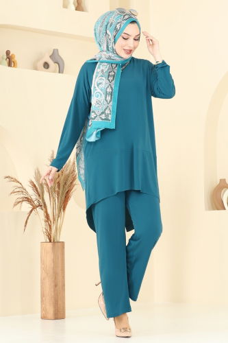 moda selvim طقم بترولي 5095UZ662 - Thumbnail
