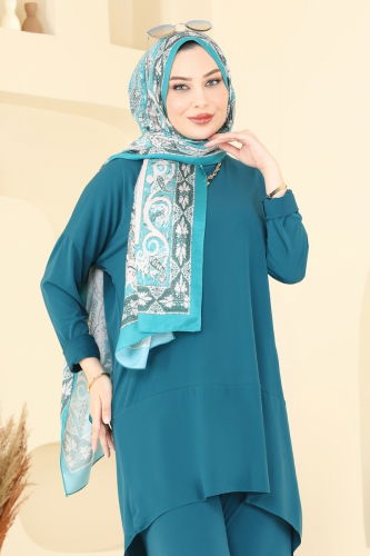 moda selvim طقم بترولي 5095UZ662 - Thumbnail