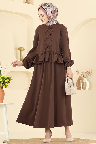 moda selvim Combined 5096ERK1158 Brown - Thumbnail