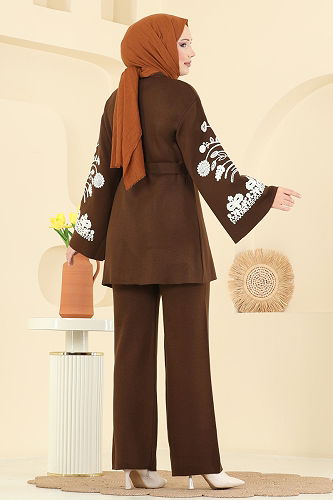 moda selvim Combined 512MT581 Brown - Thumbnail