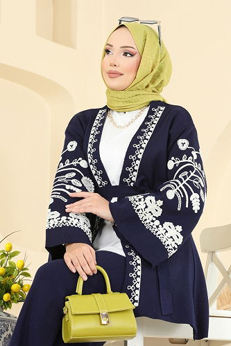 moda selvim Combined 512MT581 Navy Blue - Thumbnail