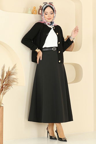 moda selvim Combined 5238MP806 Black - Thumbnail