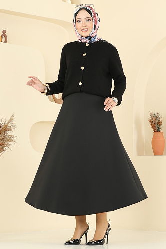 moda selvim Combined 5238MP806 Black - Thumbnail