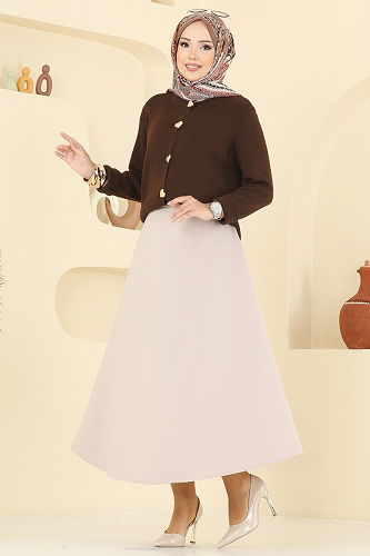 moda selvim Combined 5238MP806 Brown - Thumbnail