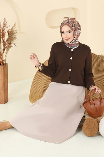 moda selvim Combined 5238MP806 Brown - Thumbnail