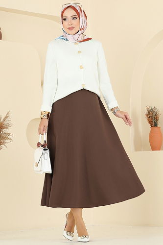 moda selvim Combined 5238MP806 Ecru - Thumbnail