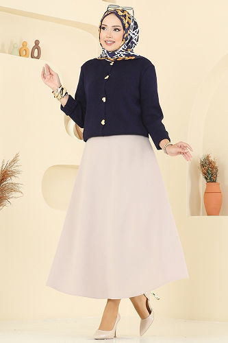 moda selvim Combined 5238MP806 Navy Blue - Thumbnail