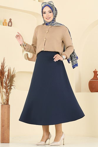 moda selvim طقم بيج 5238MP806 - Thumbnail