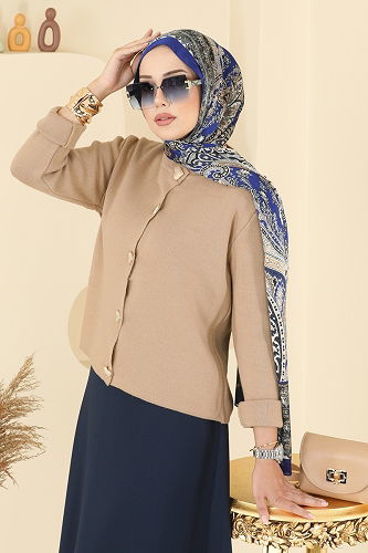 moda selvim طقم بيج 5238MP806 - Thumbnail