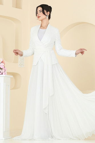 moda selvim Combined 5345DMNK1166 White - Thumbnail