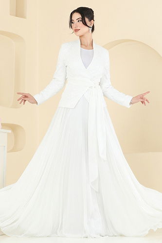 moda selvim Combined 5345DMNK1166 White - Thumbnail