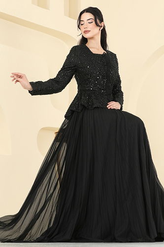 moda selvim Combined 5350DMNK1166 Black - Thumbnail