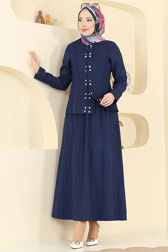 moda selvim Combined 5355AL357 Navy Blue - Thumbnail