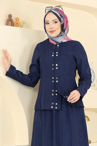 moda selvim Combined 5355AL357 Navy Blue - Thumbnail