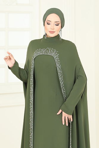 moda selvim Combined 5359DMNK1166 Khaki - Thumbnail