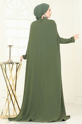 moda selvim طقم اخضر عفني 5359DMNK1166 - Thumbnail