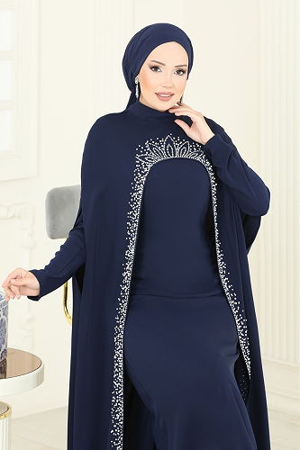 moda selvim Combined 5359DMNK1166 Navy Blue - Thumbnail