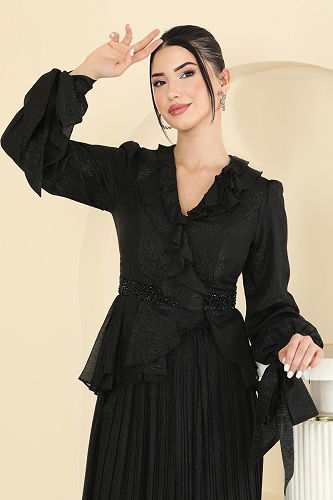 moda selvim Combined 5361DMNK1166 Black - Thumbnail