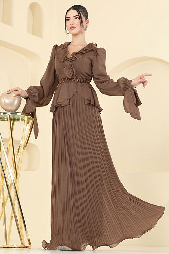 moda selvim Combined 5361DMNK1166 Brown - Thumbnail