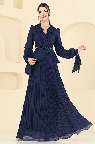 moda selvim Combined 5361DMNK1166 Navy Blue - Thumbnail