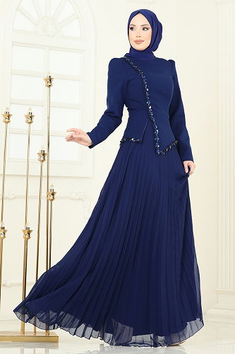 moda selvim Combined 5366DMNK1166 Navy Blue - Thumbnail