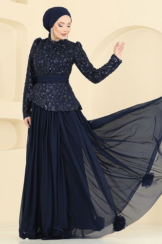 moda selvim Combined 5452DMNK1166 Navy Blue - Thumbnail