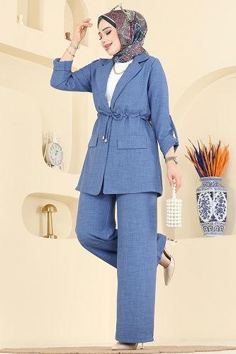 moda selvim Combined 5520MP806 Blue - Thumbnail