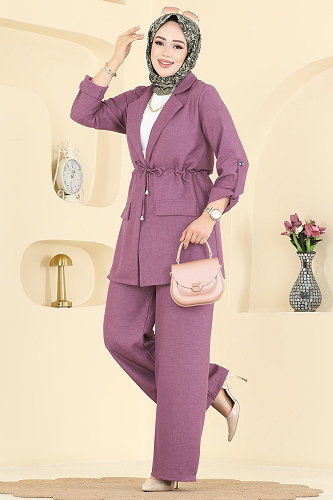 moda selvim Combined 5520MP806 Dark Rose Dusky - Thumbnail