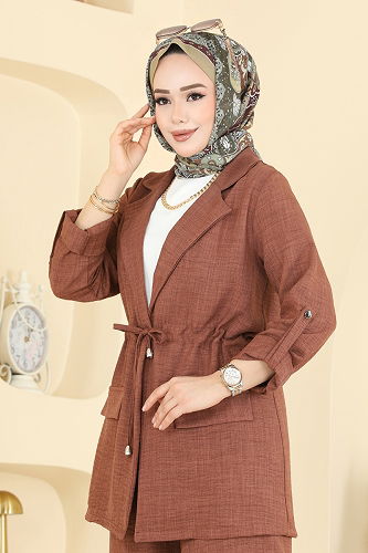 moda selvim Combined 5520MP806 Dark Tan - Thumbnail