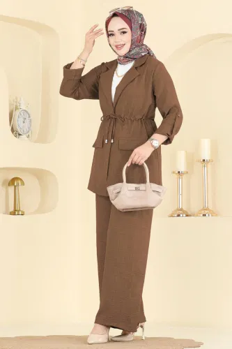 M.P. - طقم بني فاتح 5520MP806