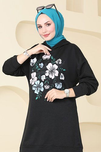 moda selvim Combined 5569ZNN863 Black - Thumbnail