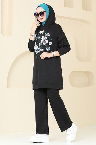 moda selvim Combined 5569ZNN863 Black - Thumbnail