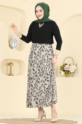 moda selvim Combined 5580ZNN863 Black - Thumbnail