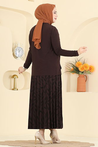 moda selvim Combined 5580ZNN863 Brown - Thumbnail