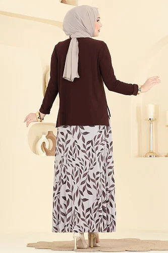 moda selvim Combined 5580ZNN863 Brown & Stone - Thumbnail