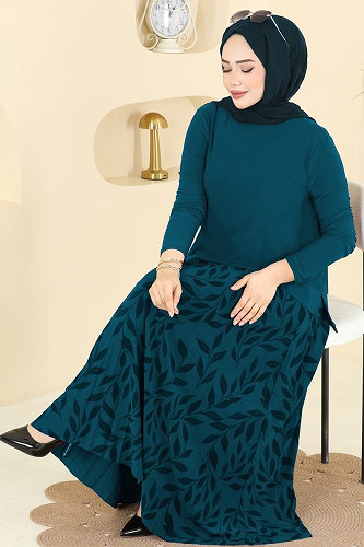 moda selvim Combined 5580ZNN863 Light Petroleum - Thumbnail