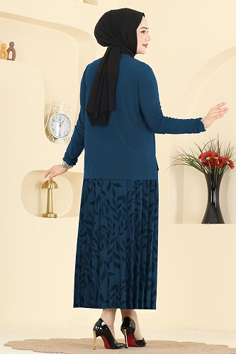 moda selvim طقم بترولي 5580ZNN863 - Thumbnail