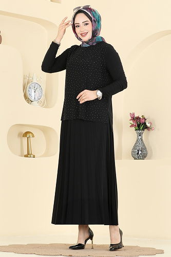 moda selvim Combined 5581ZNN863 Black - Thumbnail