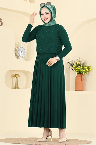 moda selvim Combined 5581ZNN863 Emerald - Thumbnail